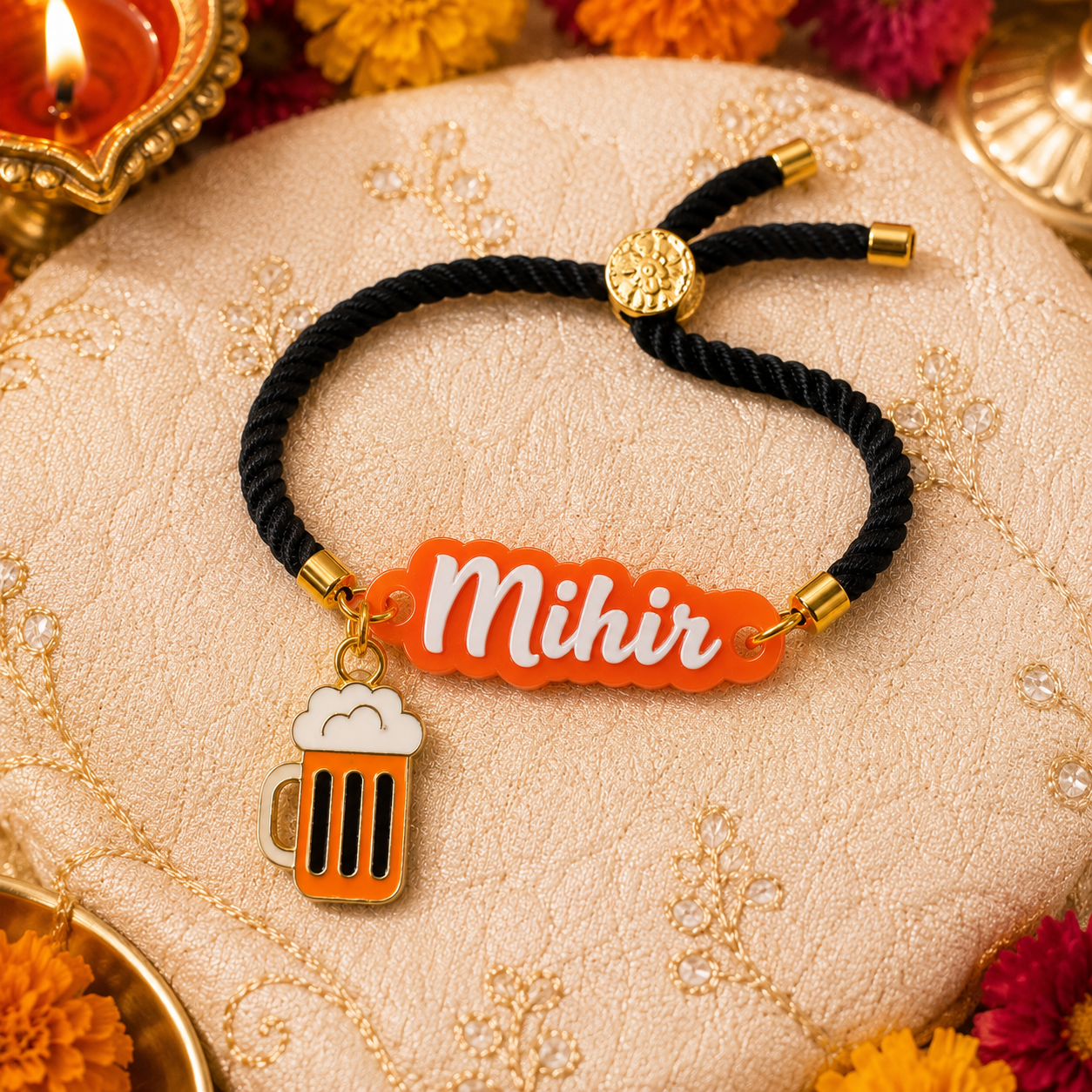 Babble Wrap Jashn Wala Bhai Personalised Rakhi