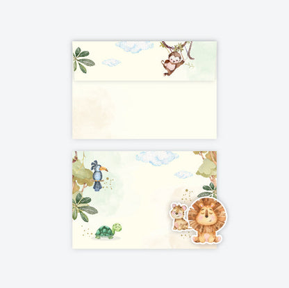 Folded-Notecards + Envelopes - Set of 25