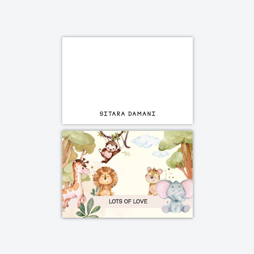 Folded-Notecards + Envelopes - Set of 25