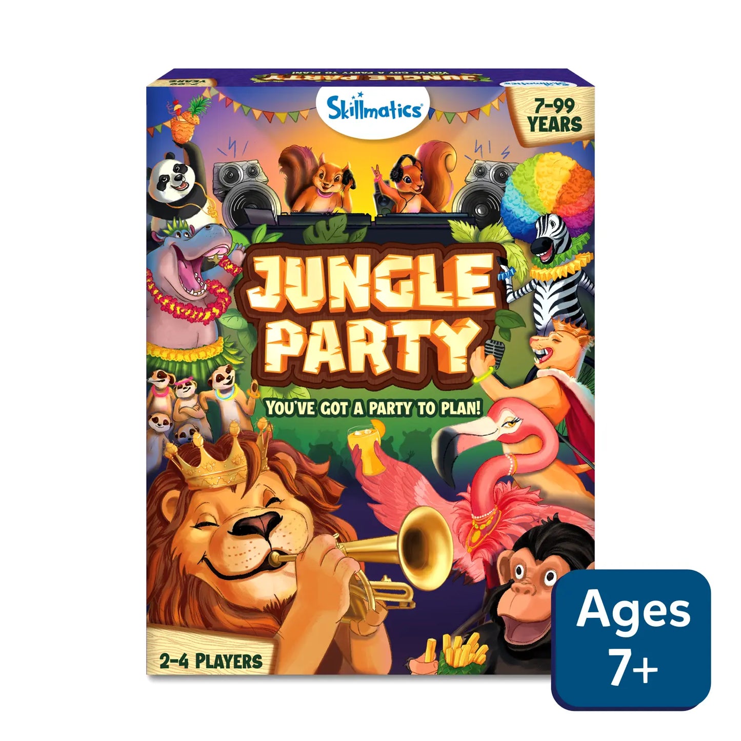 Jungle Party Card Game for 7-99 Years