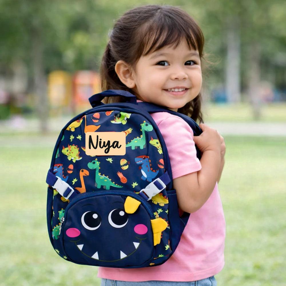 Jurassic Joy For Todlers & Kids -Midnight Roar Dino Backpack