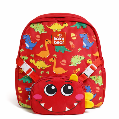 Jurassic Joy For Todlers & Kids - Roary Red Dino Backpack