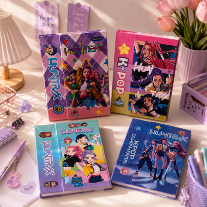 K-Pop Inspired HUNTRX Planner Notebook