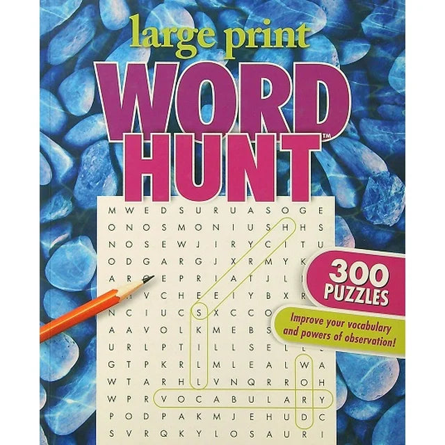 Word Hunt 300 Puzzles Book