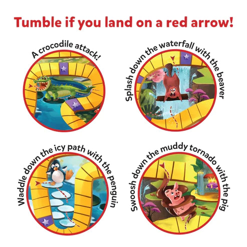 Leaps & Tumbles | Fun Family Board Game