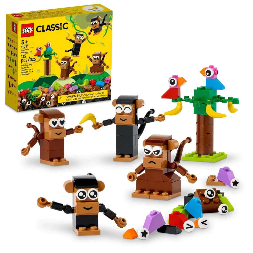 LEGO Classic Creative Monkey Fun