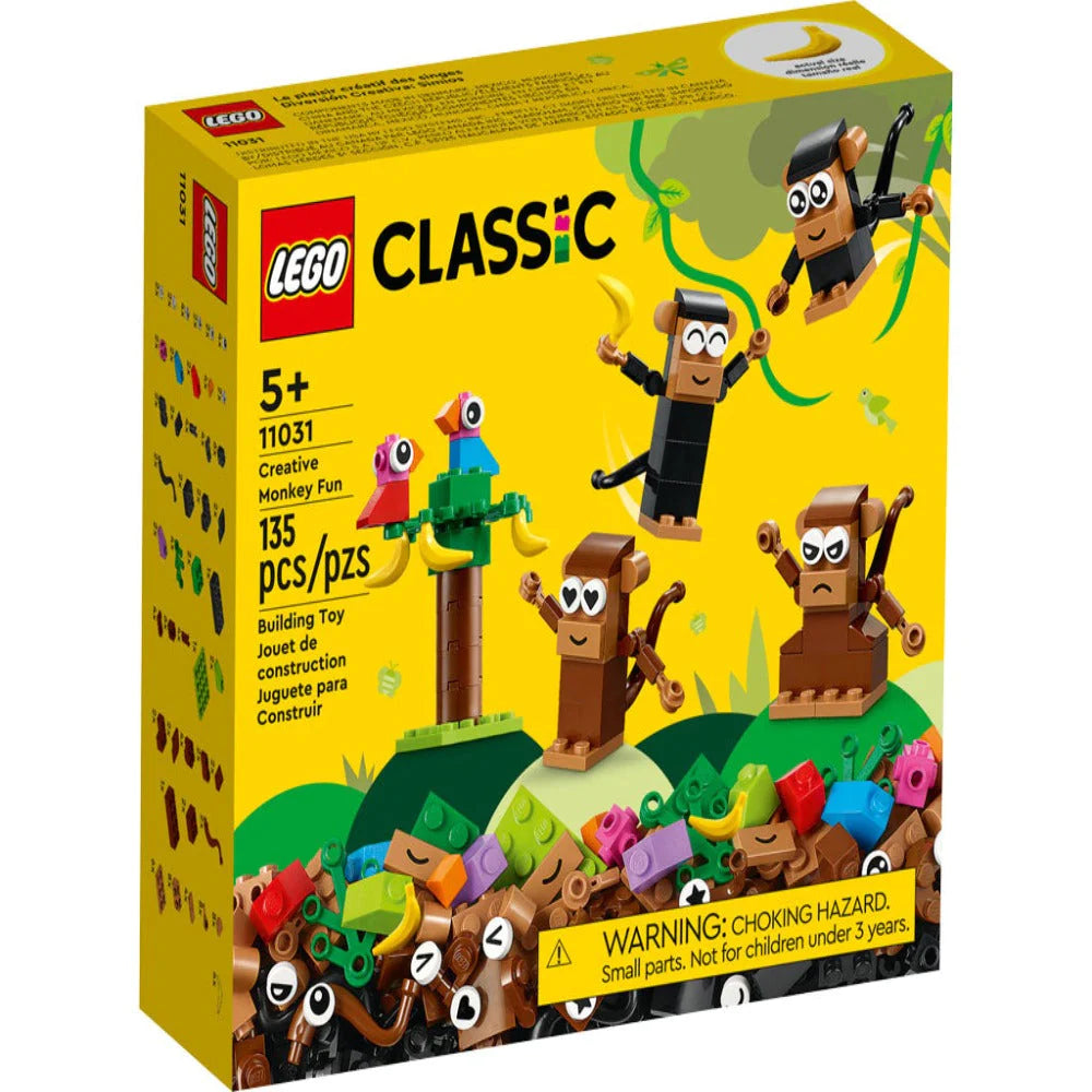 LEGO Classic Creative Monkey Fun
