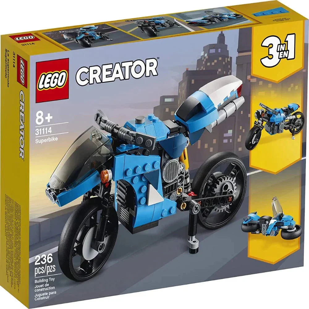 LEGO Creator 3in1 Superbike - 236 Pieces