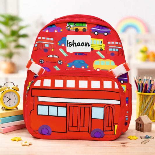 Little City Explorer  For Todlers & Kids - London Bus Backpack