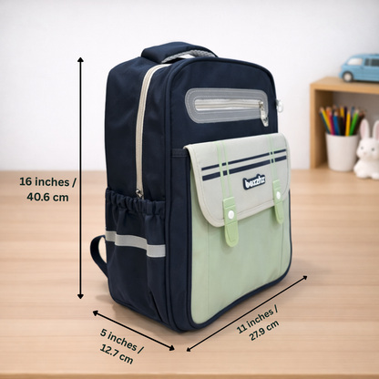 Little Scholars Series - Navy Mint Backpack