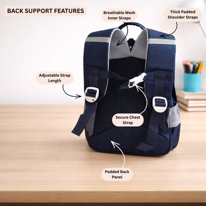 Little Scholars Series - Navy Mint Backpack