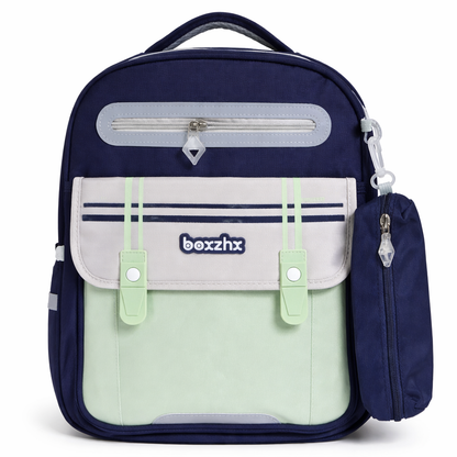 Little Scholars Series - Navy Mint Backpack
