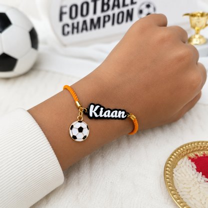 Babble Wrap Little Striker Name Rakhi