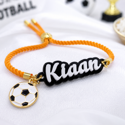 Babble Wrap Little Striker Name Rakhi