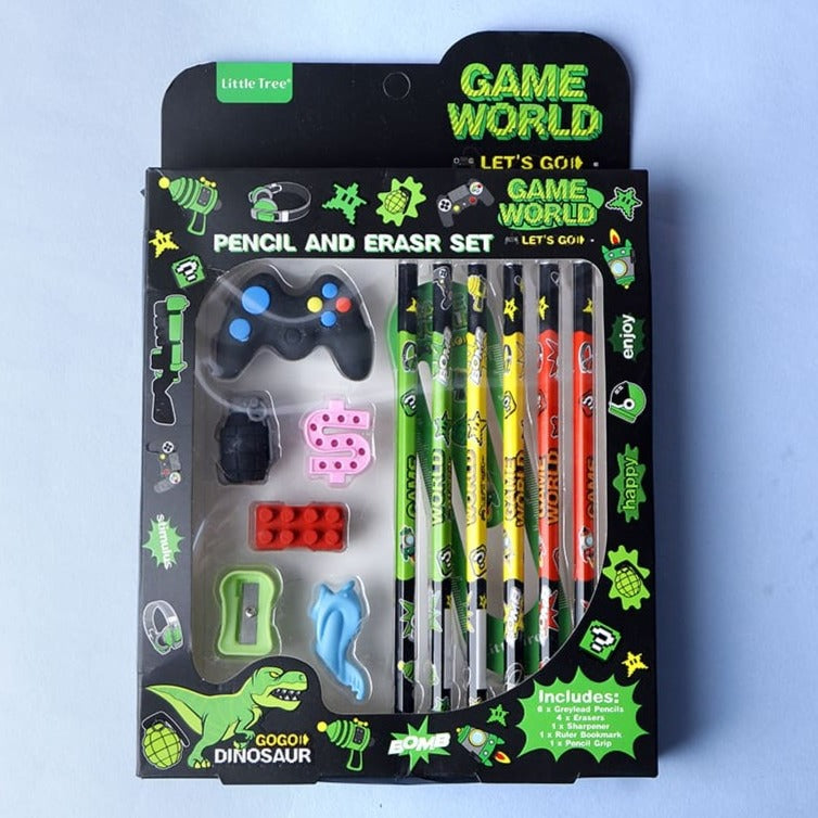 Game Eraser Set for Kids