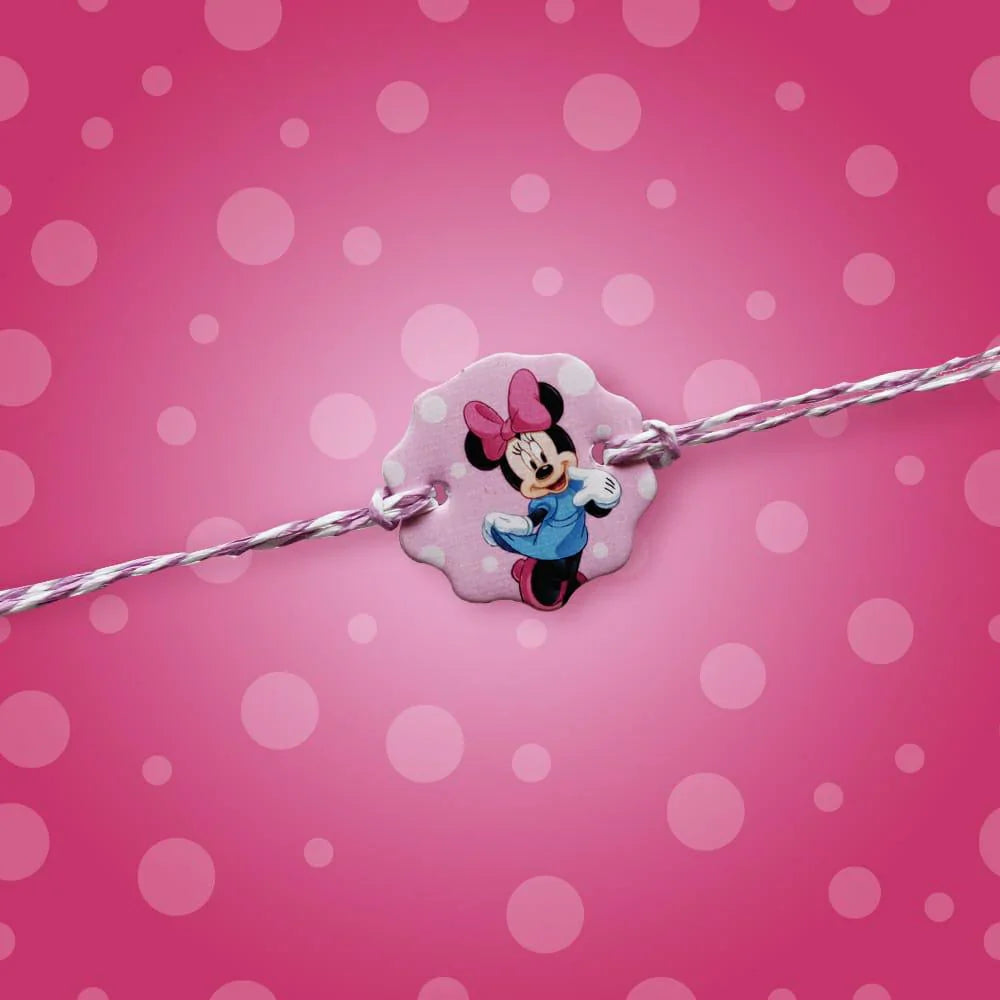 Babble Wrap Minnie Mouse Craft Rakhi