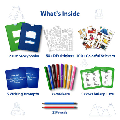 Storybook Art Kit – Create, Write & Illustrate Your Own Hardbound Books! 📚🎨