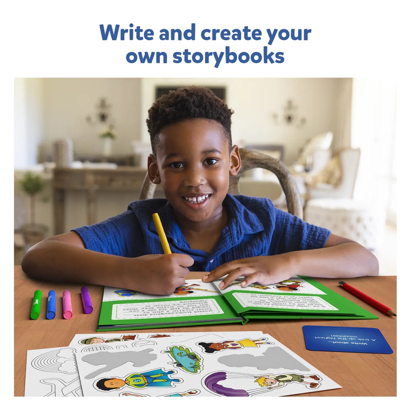 Storybook Art Kit – Create, Write & Illustrate Your Own Hardbound Books! 📚🎨