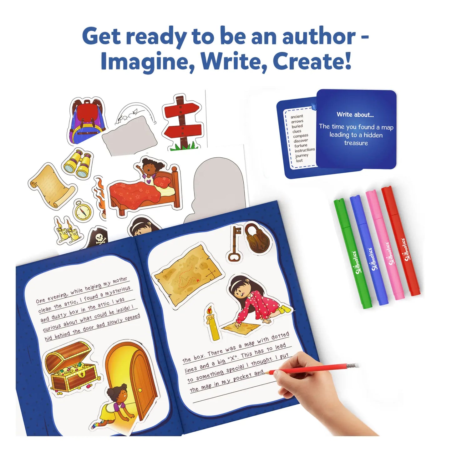 Storybook Art Kit – Create, Write & Illustrate Your Own Hardbound Books! 📚🎨