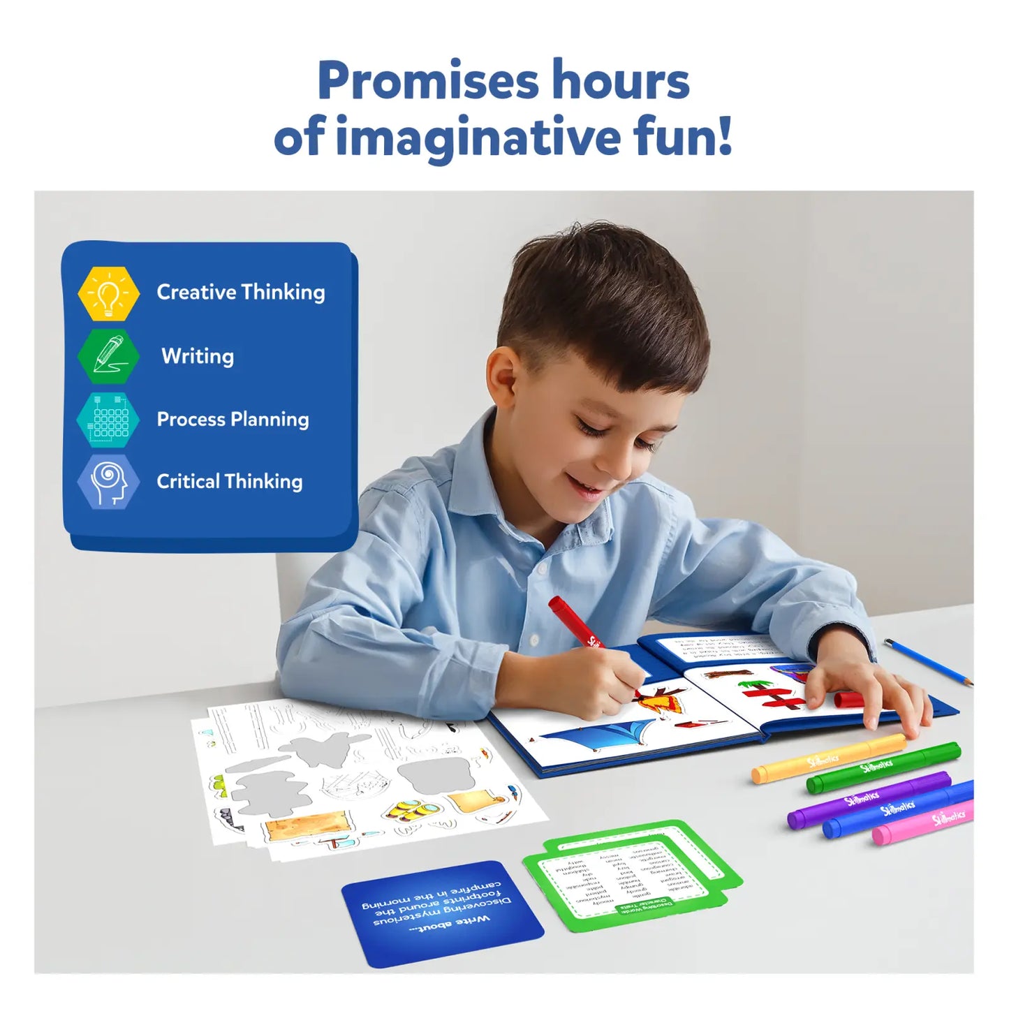 Storybook Art Kit – Create, Write & Illustrate Your Own Hardbound Books! 📚🎨