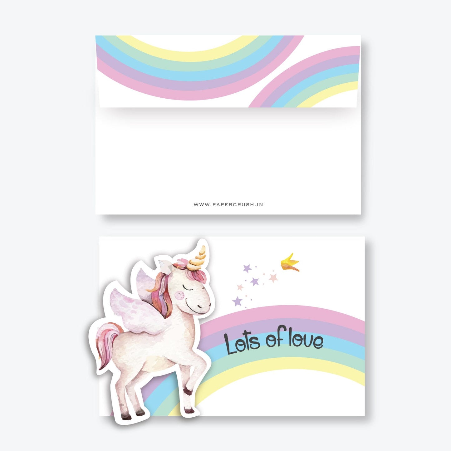 Folded-Notecards + Envelopes - Set of 25