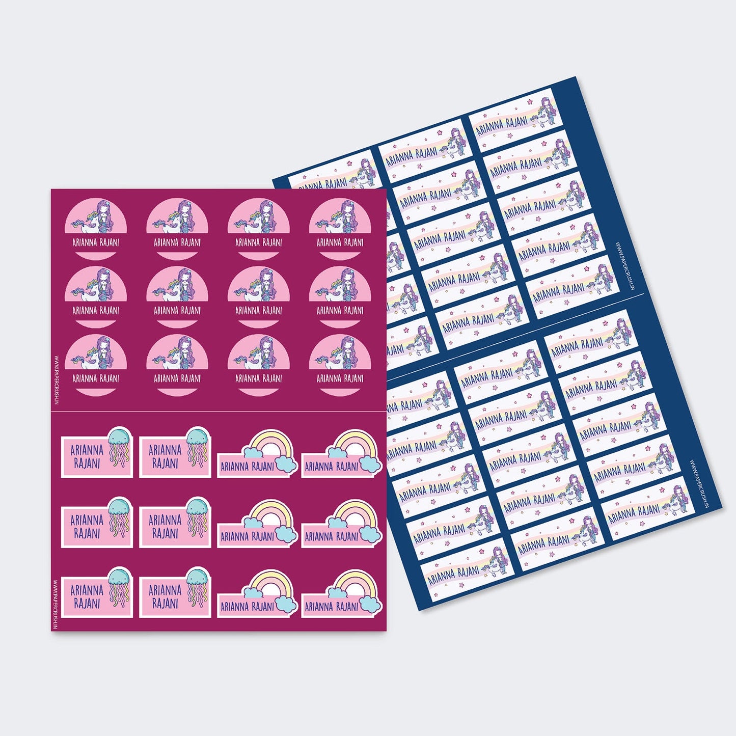 Sticker Sheet - Set of 2 A4