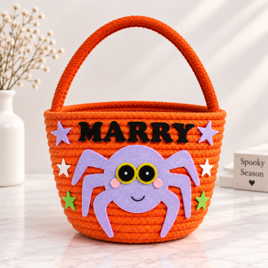Midnight Spider Treat Basket