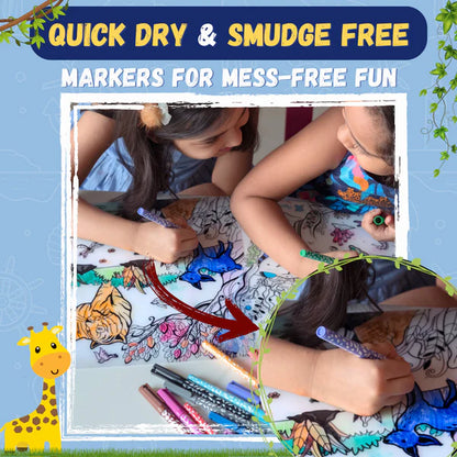 PepPlay Doodle Placemats Set