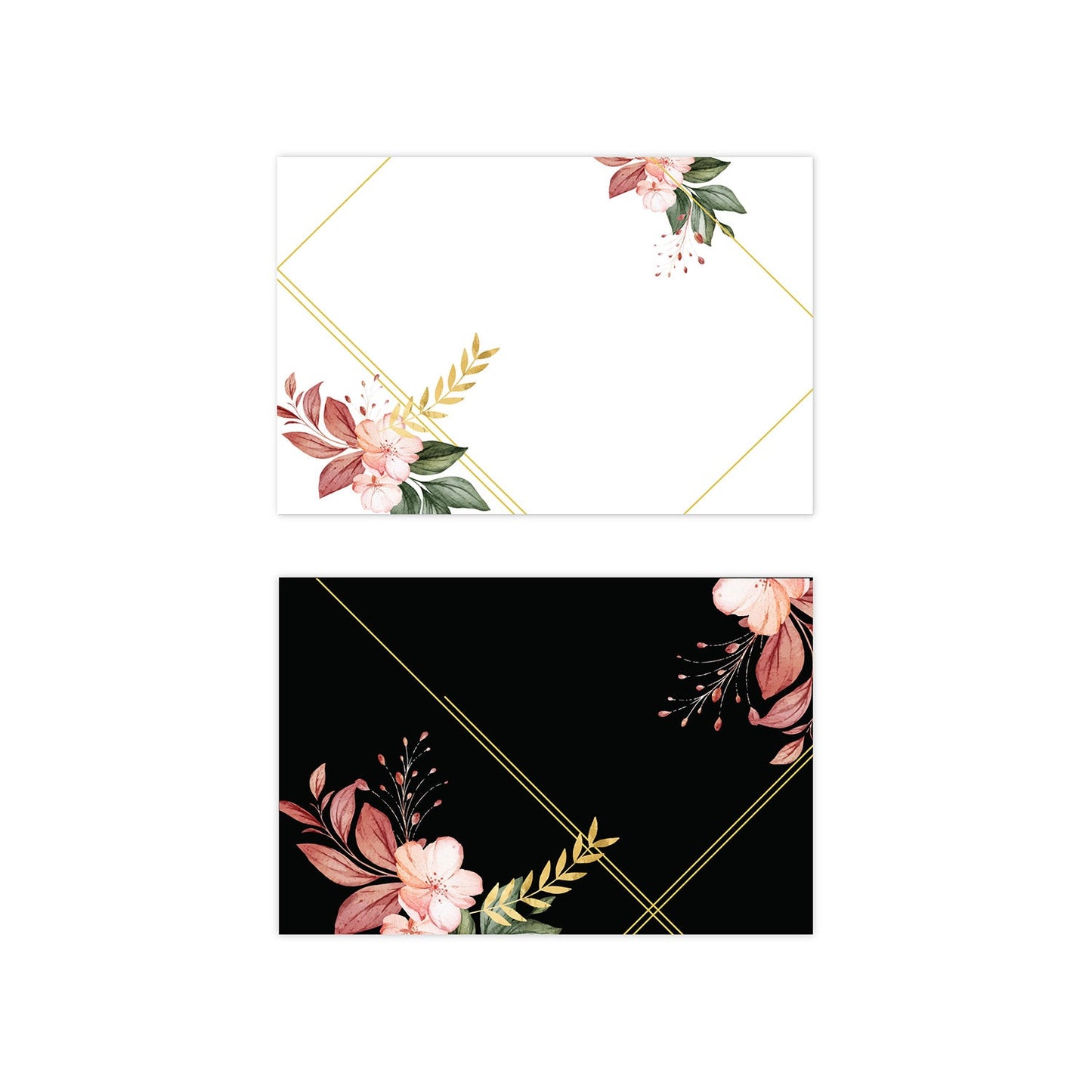 Folded Notecards + Envelopes - Set of 25