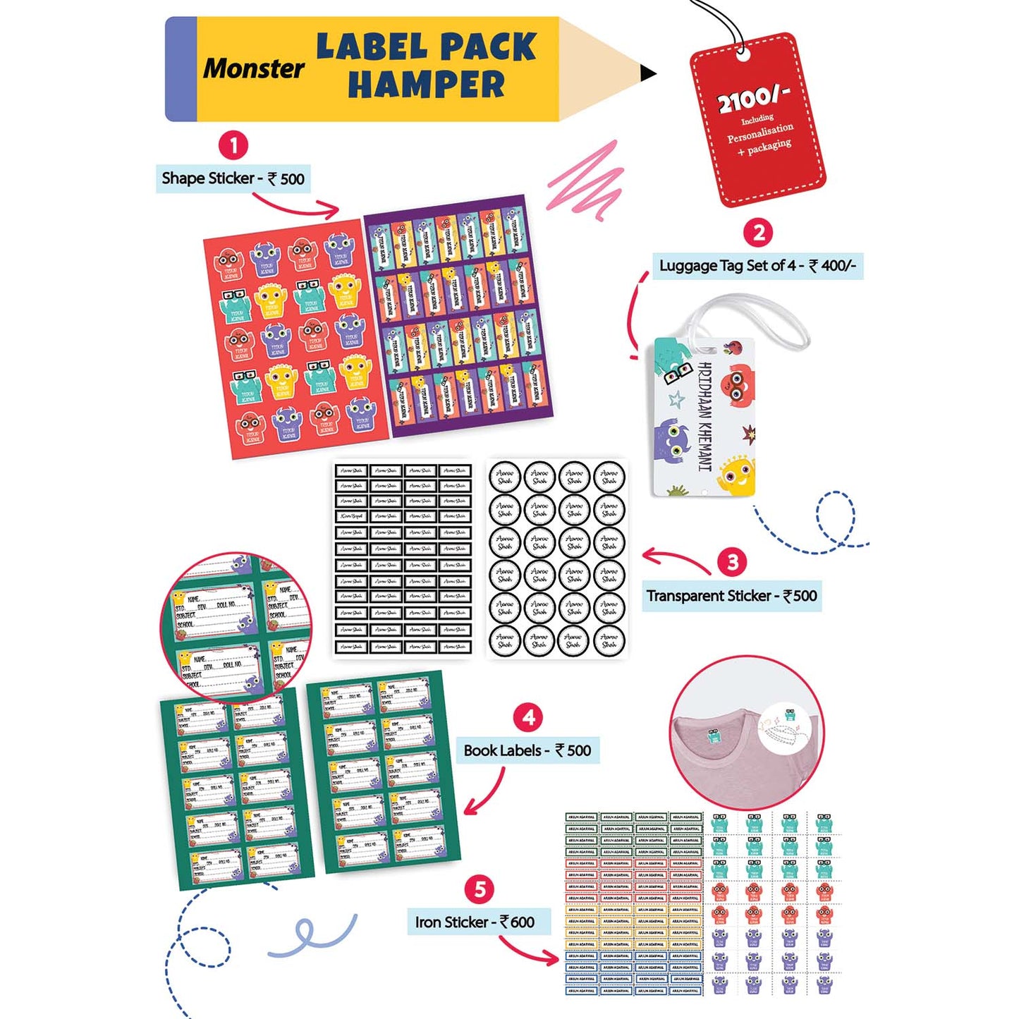 Label Pack Hamper - Boys