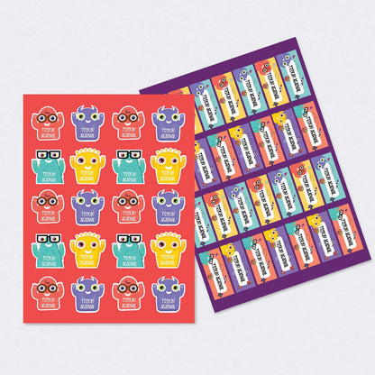 Sticker Sheet - Set of 2 A4