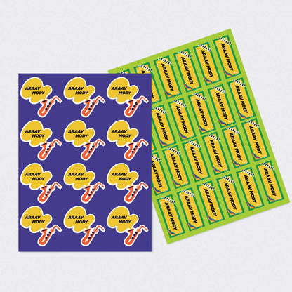 Sticker Sheet - Set of 2 A4