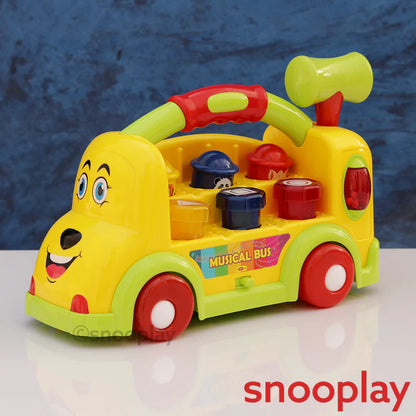 Musical Bus Toy for Kids