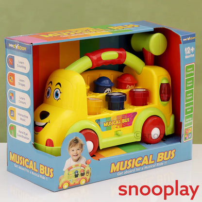 Musical Bus Toy for Kids