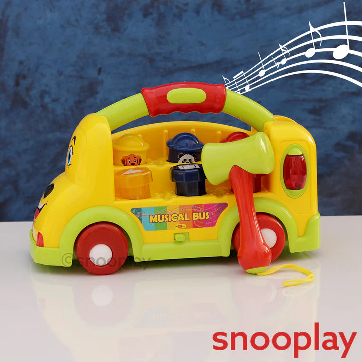Musical Bus Toy for Kids