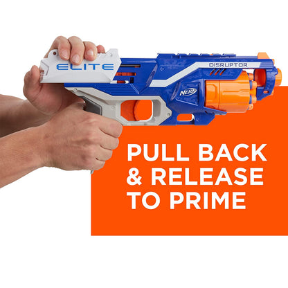 Nerf N-Strike Elite Disruptor | 6-Dart Rotating Drum, Slam Fire