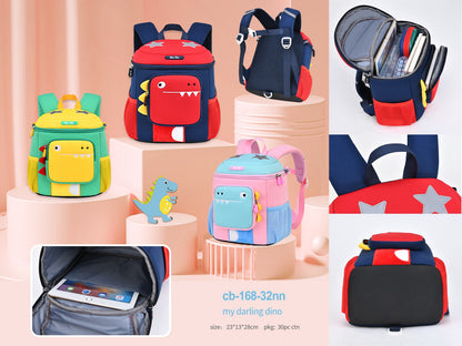 Dino Design School Bags For Kids