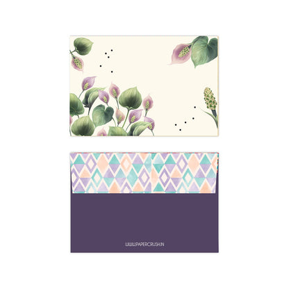 Folded Notecards + Envelopes - Set of 25