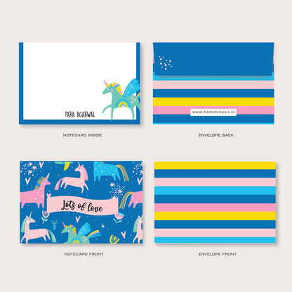 Folded-Notecards + Envelopes - Set of 25