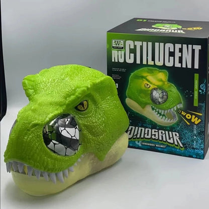 Dinosaur luminous Helmet - Glow in the Dark