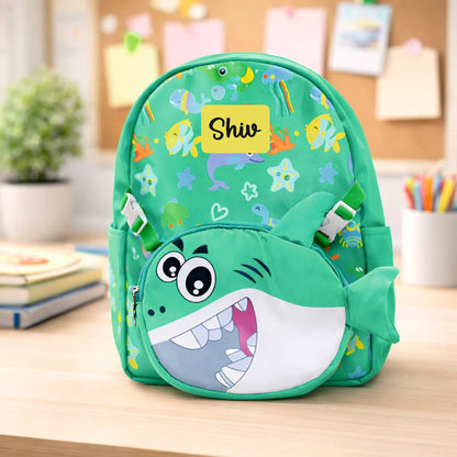 Ocean Explorer For Todlers & Kids - Jolly Green Shark Backpack