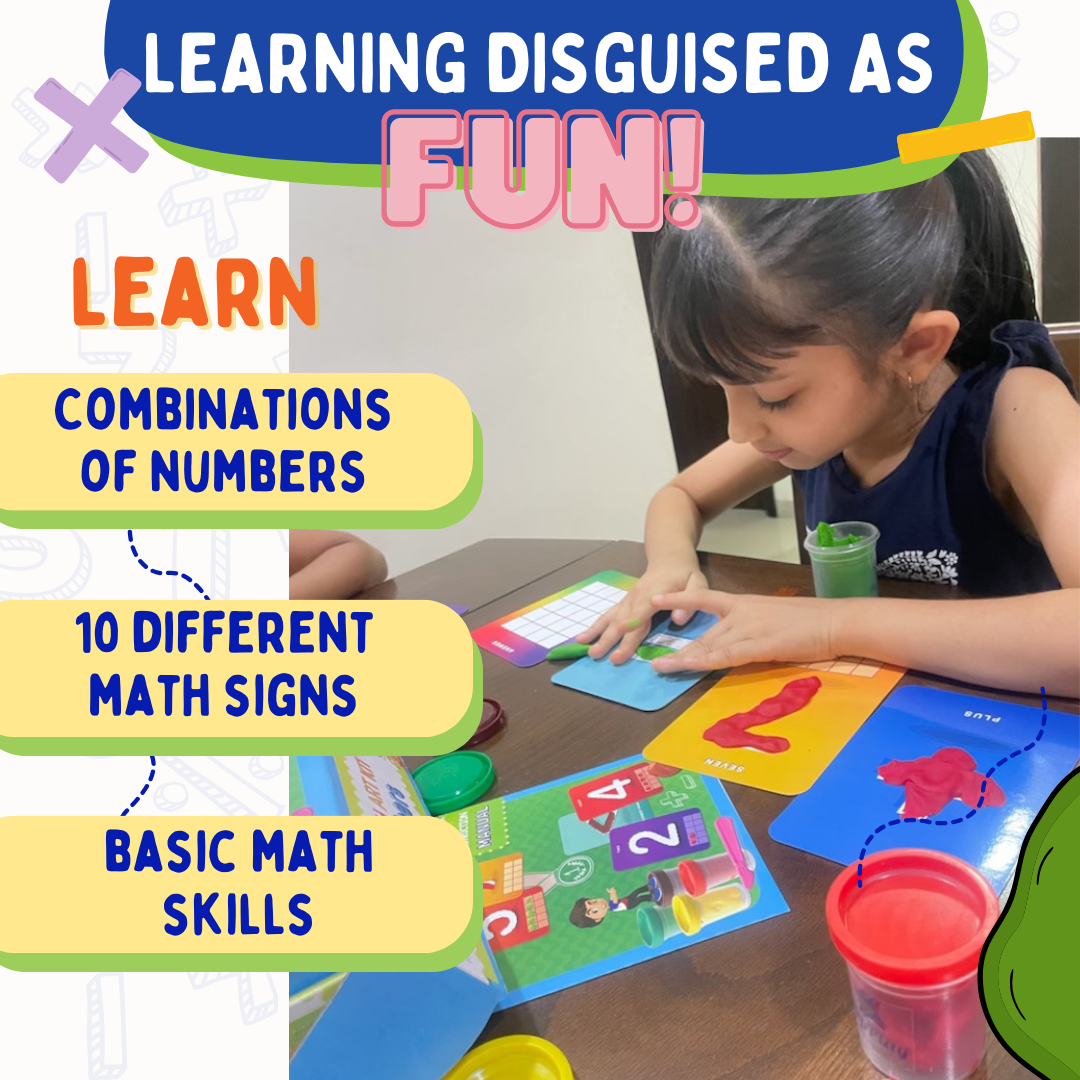 PEPPLAY DOUGH ART KIT - NUMBERS