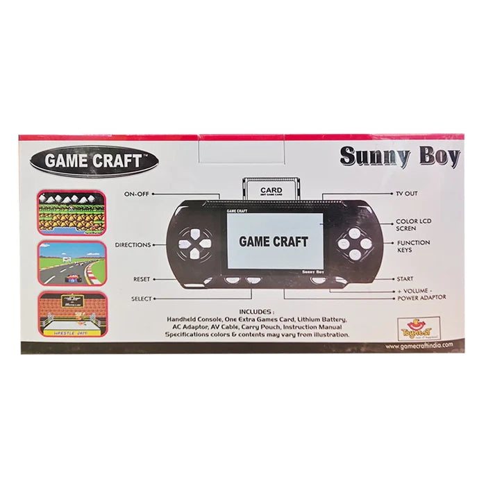 Sunny Boy Hand Held Video Game (Black Color)