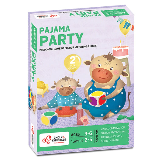 Pajama Party - Preschool Game of Colour Matching & Logic