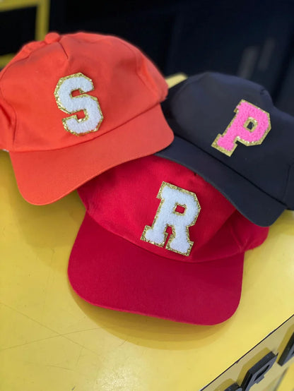 Personalised Cap for Kids with Initial