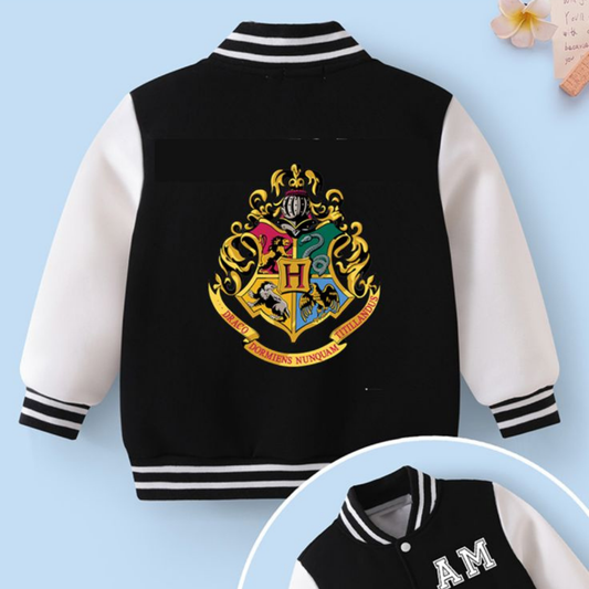 Personalised Harry-Inspired Kids Varsity Jacket