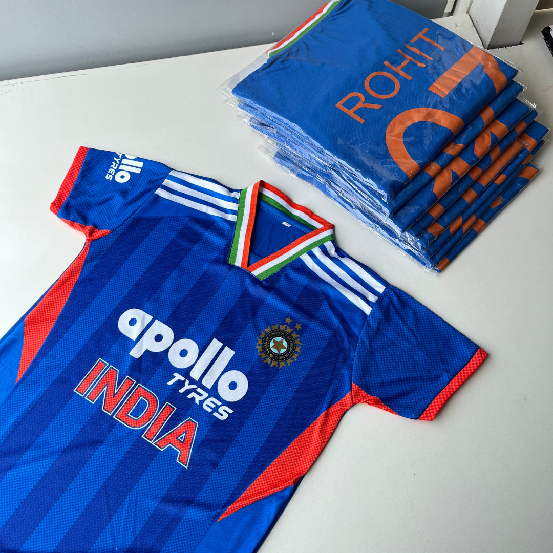 Personalised India Cricket Jersey