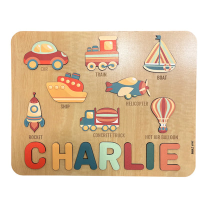 Personalised Wooden Name Puzzle