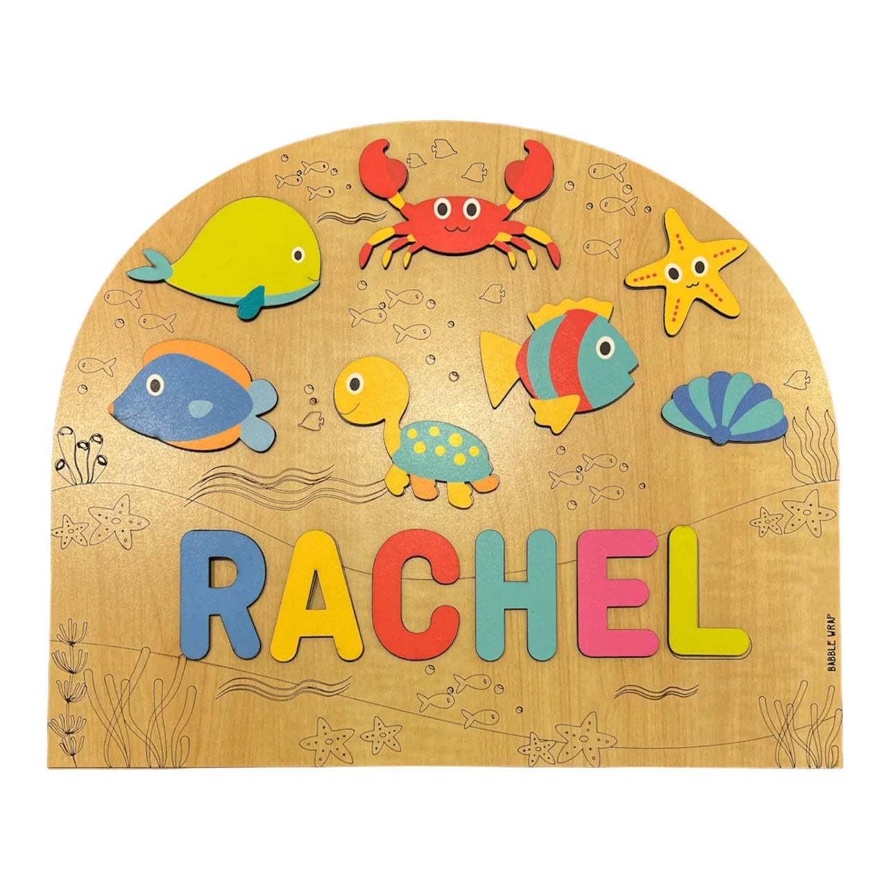 Personalised Wooden Name Puzzle