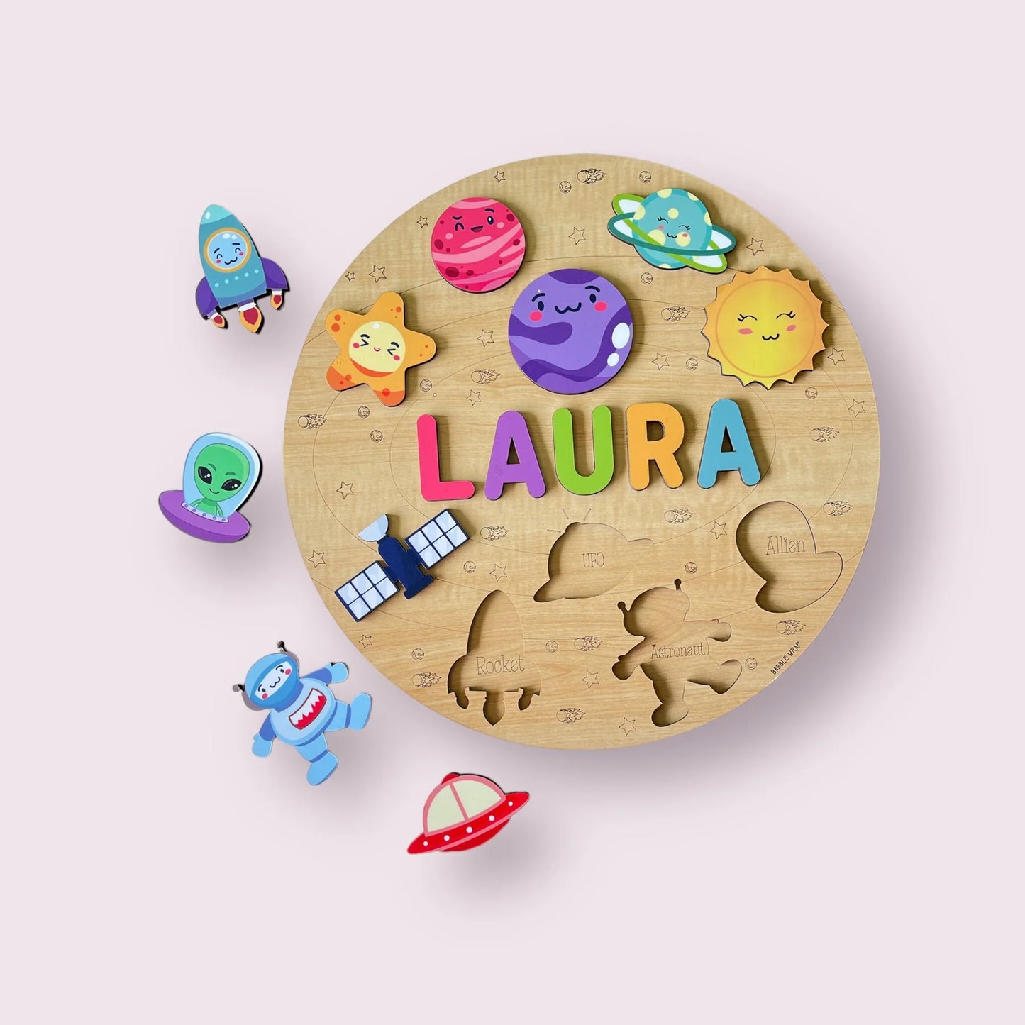 Personalised Wooden Name Puzzle